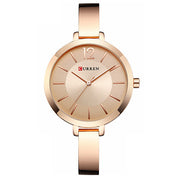 Empower Your Style: Elegant Women's Rose Gold Bracelet Watch - Fashion0Designs by SAAS