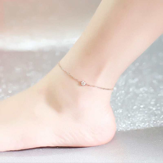Ustar Simple Stainless Steel Chain Anklets For Women With Cubic
 Product Information: 


 Style: Korean version of Korean/Korean style
 
 
 Material: copper
 
 
 Species: anklets
 
 
 Style: Female
 
 
 Modeling: Geometric
 
 
 ASAAS Merch DesignDesigns by SAASUstar Simple Stainless Steel Chain Anklets