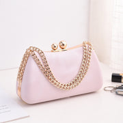 Chain Handbags Fashion Luxury Dress Party Dinner Bags For Women Crossb
 Product information:
 


 Material:PU
 
 Shape:Pillow
 
 Fashion element:Embossing
 
 Closure:Lock
 
 Color:silver,blue,green,black,pink
 
 Size:22*7.5*13cm
 


 
ASAAS Merch DesignDesigns by SAASChain Handbags Fashion Luxury Dress Party Dinner Bags