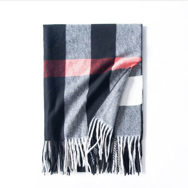 Fashion Scarves For Women In Autumn And Winter
 Product information:
 
 Function: thermal insulation
 
 Fabric: imitation cashmere
 
 Pattern: Checker
 
 Color classification: grid - blue grid - green grid - briGSAAS Merch DesignDesigns by SAASFashion Scarves