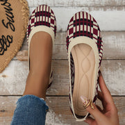 Fashion Plaid Print Flats Shoes New Fashion Casual Breathable Slip On 
 Product information:
 


 Toe shape: round toe
 
 Upper Material:Fabric
 
 Leather Characteristics:Slim
 
 Sole Material: Rubber
 
 Lining Material: Fabric
 
 UppekSAAS Merch DesignDesigns by SAASFashion Plaid Print Flats Shoes