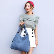 Canvas Shoulder Bag Tote Ladies Hand Bags Luxury Handbags for Women Me
 Product information:

Material：Canvas

 Handle Height：23cm
 

Portable 23CM high 34CM wide 38CM thick 13CM

 Capacity: IPAD, A4 magazine, etc.
 
 Function: single ASAAS Merch DesignDesigns by SAASCanvas Shoulder Bag Tote Ladies Hand Bags Luxury Handbags