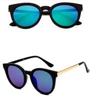 Cat eyepink sunglasses woman shades mirror female square sunglasses for women coating oculos fashion brand sunglasses