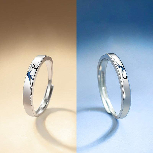Couple's Rings For Men And Women
 
 Product information :
 
 
 Material: copper
 
 Shape: geometric
 
 Inlay material: not inlaid
 
 Color: men's, women's
 
 
 
 Size Information:
 
 
 Size : AdjusWSAAS Merch DesignDesigns by SAASCouple'