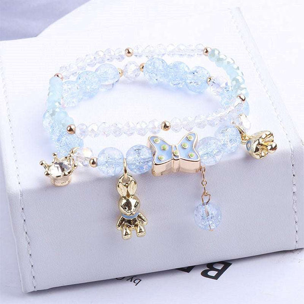 New Crystal Bracelets For Women Fashionable And Versatile
 Overview:
 
 100% new design and high quality
 
 Must-have for fashion women
 
 Have a beautiful appearance
 
 
 Specifications:


 Material: Crystal
 
 Style: vernSAAS Merch DesignDesigns by SAASCrystal Bracelets