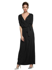 4XL Big Size Dress Elegant Women Long Dresses Summer Dresses
 Product information:
 
 Material:
 Polyester Spandex


 Style:
 street


 Features:
 V-neck, high waist


 Colour:
 Black, blue, green, white, wine red, fuchsia, d0SAAS Merch DesignDesigns by SAAS4XL Big Size Dress Elegant Women Long Dresses Summer Dresses