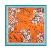 Flower Elegant High-end Imitated Silk Scarves Women
 Product information:
 
 Processing process: Printing
 
 Fabric name: Polyester
 
 Color: D9220-pink, D9220-black and white, D9220-Orange
 
 Main fabric compositionGSAAS Merch DesignDesigns by SAASFlower Elegant High-end Imitated Silk Scarves Women