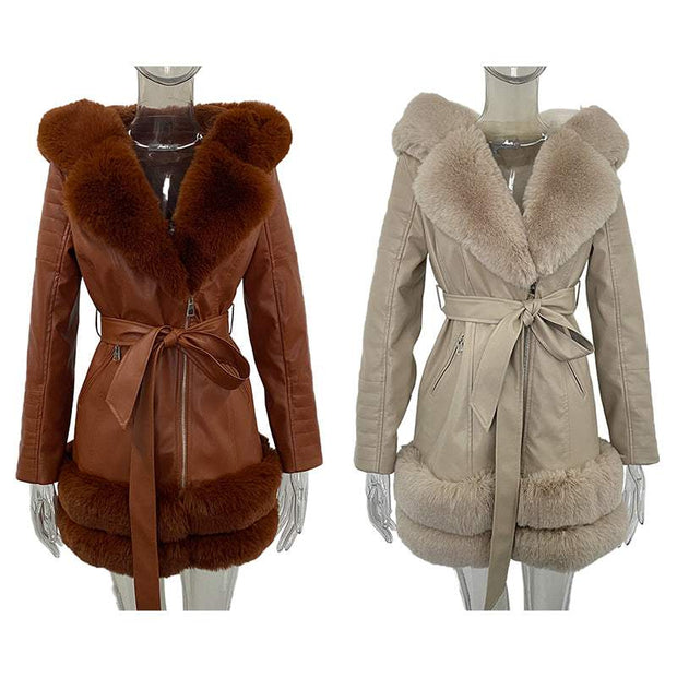 Fashion Women Leather Coats Jackets Ladies Jacket Black
 Product Information:
 


 Size: L M S
 
 Color: Beige Black Brown
 
 Suitable for: Ladies
 
 Product: Jacket
 
 Product features: fur collar


 


 Size InformatiojSAAS Merch DesignDesigns by SAASFashion Women Leather Coats Jackets Ladies Jacket Black