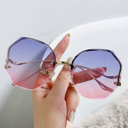 Fashionable UV Protection Sunglasses For Women
 Product information:
 


 Lens color: Gray
 
 Frame Color: Gold
 
 Transmittance classification: Category 1 / Light sunglasses
 
 Polarized or not: No
 
 StructureMSAAS Merch DesignDesigns by SAASFashionable UV Protection Sunglasses