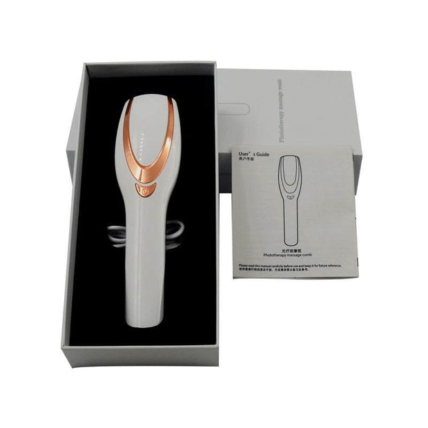 Iridescent hair care head care
 Power mode: USB
 
 Control method: push-button
 
 Gear: 3 gears
 
 Massage principle: vibration
 
 color: White


 Product size: 18 * 4.5 * 3cm
 
 
 
 
 
kSAAS Merch DesignDesigns by SAASIridescent hair care head care