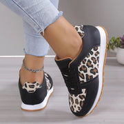 Fashoin Leopard Print Lace-up Sports Shoes For Women Sneakers Casual RtSAAS Merch Design