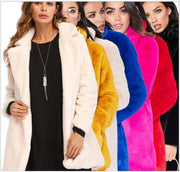 Faux Fur Coat Women Long Sleeve Warm Thick Wave Jackets Plus Size Coat
 Style: England
 
 Year of listing / season: autumn 2018
 
 Fabric composition: artificial fur
 
 Clothing style: Europe and America
 
 Style Type: Temperament CommjSAAS Merch DesignDesigns by SAASFaux Fur Coat Women Long Sleeve Warm Thick Wave Jackets