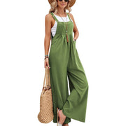 Women Long Bib Pants Overalls Casual Loose Rompers Jumpsuits With Pock
 Product Information:
 
 Fabric name: cotton
 
 Style: Overalls
 
 Pant type: straight tube type
 
 Pant length: Long pants
 
 Waist type: mid-waist
 
 Thickness: MJSAAS Merch DesignDesigns by SAASWomen Long Bib Pants Overalls Casual Loose Rompers Jumpsuits