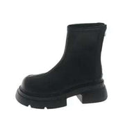 Thick Soled Black Martin Boots For Women
 
 Product information :
 
 
 Upper material: poly urethane
 
 Height of upper tube: middle tube
 
 Function: waterproof, breathable and light.
 
 Color: black
 
 
BSAAS Merch DesignDesigns by SAASThick Soled Black Martin Boots