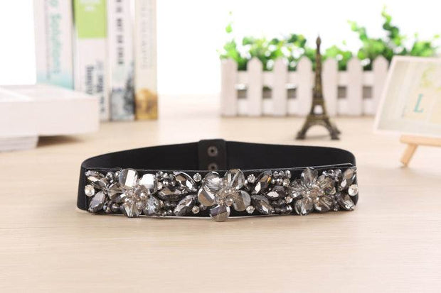 Rhinestone Crystal Waist Women Womens Elastic Belts
 
 Product Information:
 
 


 Product category: waist seal
 
 Applicable gender: female
 
 Popular element: water diamond inlay
 
 Packing: one bag for each
 
 StyBSAAS Merch DesignDesigns by SAASRhinestone Crystal Waist Women Womens Elastic Belts