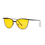 New Metal Sunglasses For Women
 Product information:
 
 Applicable scenario: Sun Protection
 
 Color: yellow, red, black, white Mercury, pink
 
 Style: Street
 
 Material: Metal


 

Size:



 

MSAAS Merch DesignDesigns by SAASMetal Sunglasses