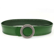 Green Women Belt No Hole Ladies Belts For Dresses Real Leather
 Product information:


 Product Category: Waist Seal
 
 Applicable gender: female
 
 Applicable age: adult
 
 Material: Leather
 
 Cortex features: two-layer cowhiBSAAS Merch DesignDesigns by SAASGreen Women Belt