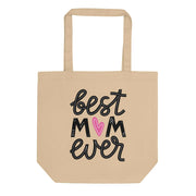 Best Mom Ever Eco Tote BagElevate your Mother's Day gifting with our Eco Tote Bag, thoughtfully crafted for the eco-conscious mom. This durable, high-quality tote proudly displays the 'Best MDesigns by SAASDesigns by SAASEco Tote Bag