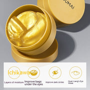 Luxury Gold Radiance Eye Mask – Illuminate & RejuvenateDesigns by SAAS